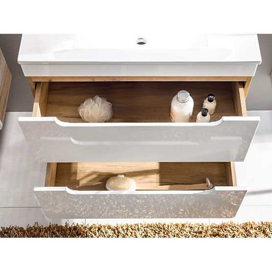 Under Sink Cabinet 80 cm 2 Drawers