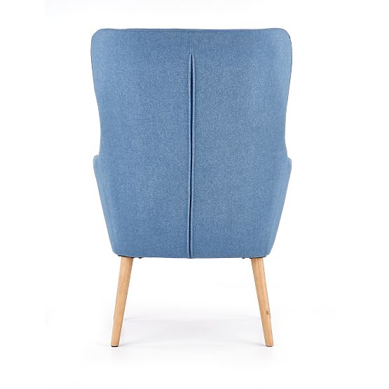 Upholstered armchair COTTO - blue