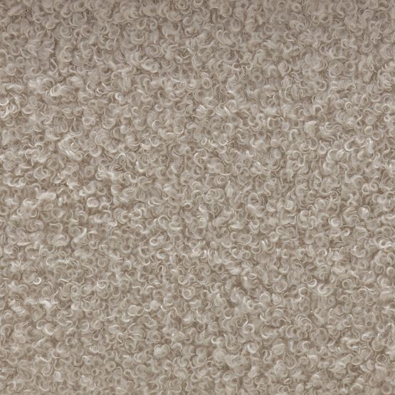 Upholstered Bench Loppo Light Beige, Boucle, Walnut Wisconsin