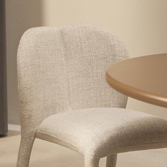 Upholstered Chair Asan, Beige-Grey