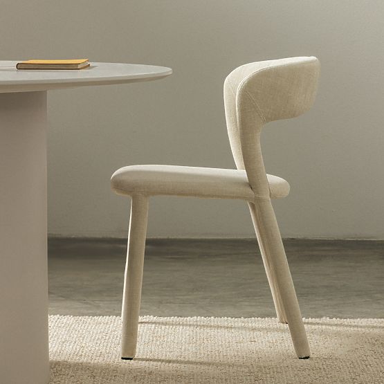 Upholstered Chair Calma Light Beige