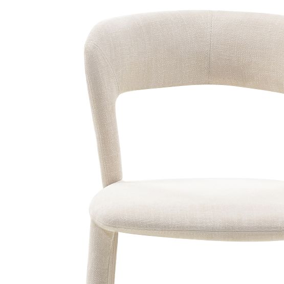 Upholstered Chair Calma Light Beige