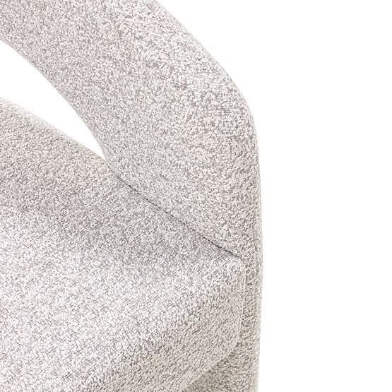 Upholstered Chair Castelo Grey-Beige