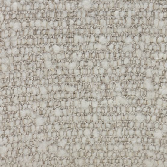 Upholstered Chair Elaine Beige, Rounded Shape