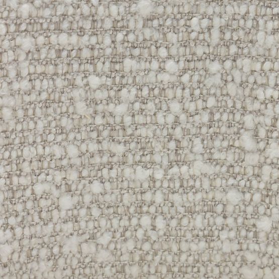 Upholstered Chair Elaine Beige, Rounded Shape