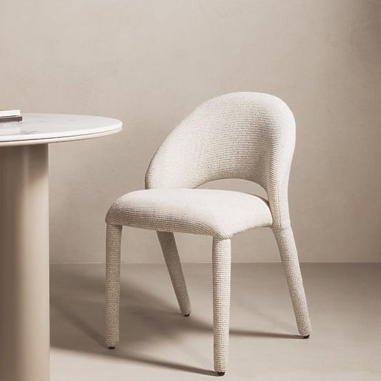 Upholstered Chair Ella Beige