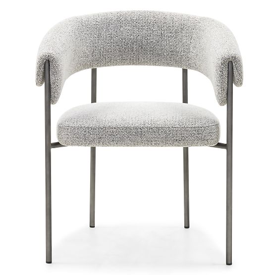 Upholstered Chair Portia Gray