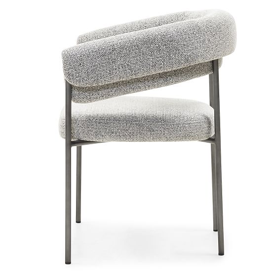 Upholstered Chair Portia Gray