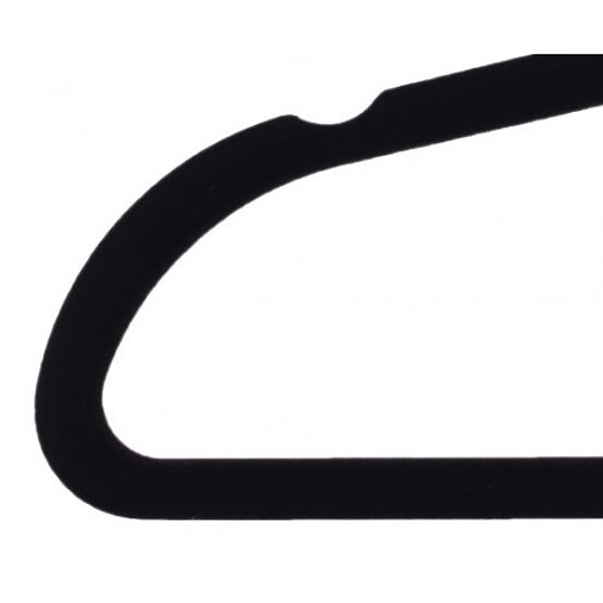 Velour Hanger Maxi Set of 10 - Black