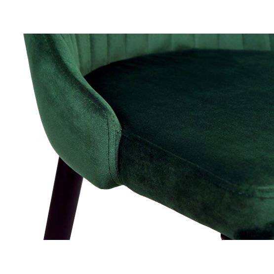 Velvet Armchair LORIENT VELVET Dark Green