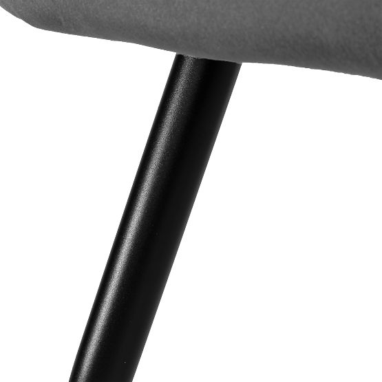 Velvet Chair ATLANTA VELVET Graphite