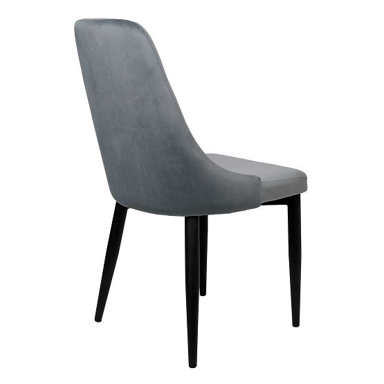 Velvet Chair LORIENT VELVET Graphite