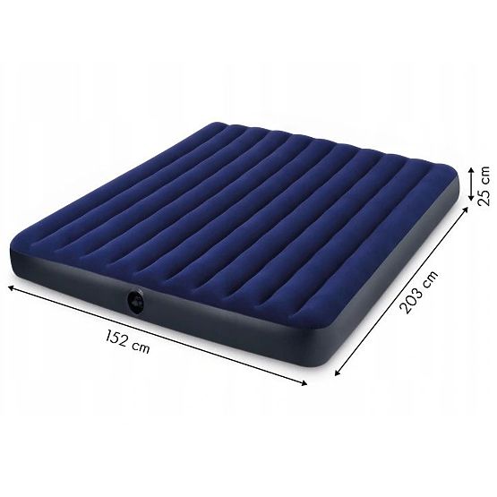Velvet Inflatable Mattress for 2 People INTEX 64765