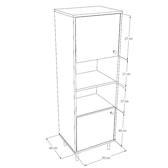 Venus Cashmere Living Room Display Cabinet 1