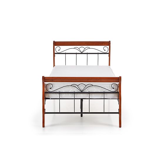 VERONICA Bed 90 cm Cherry Antique/Black