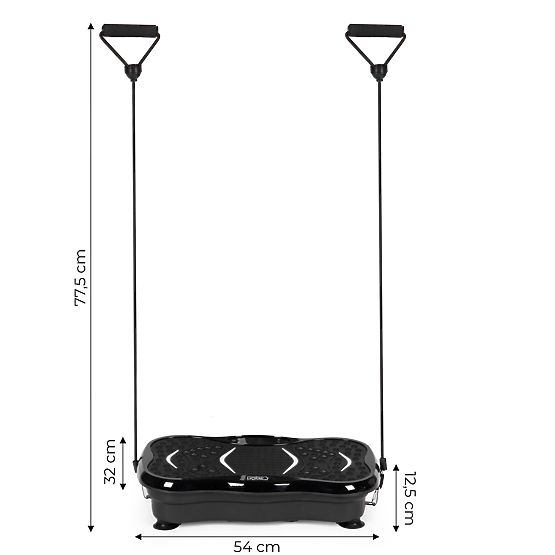 Vibration Platform Against Cellulite Massage Device with Expanders + Remote Control ModernHome