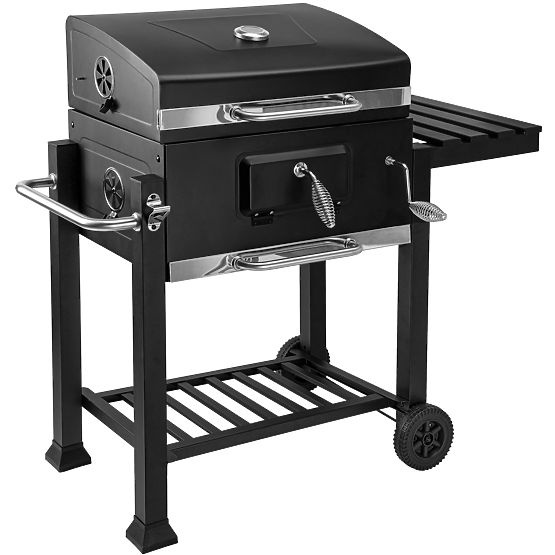 VULCAN Garden Charcoal Grill with Cast Iron Grate