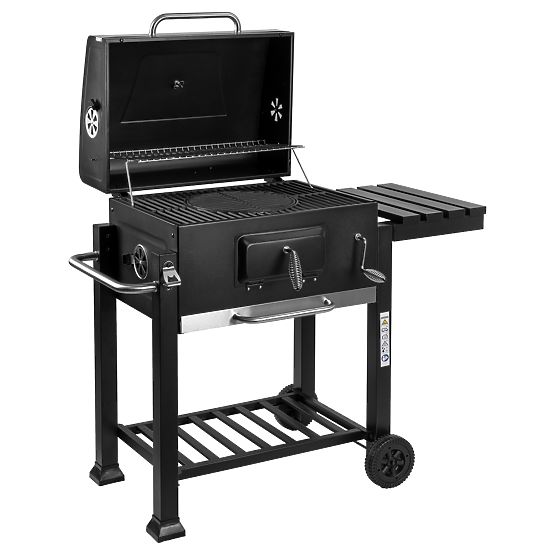 VULCAN Garden Charcoal Grill with Cast Iron Grate
