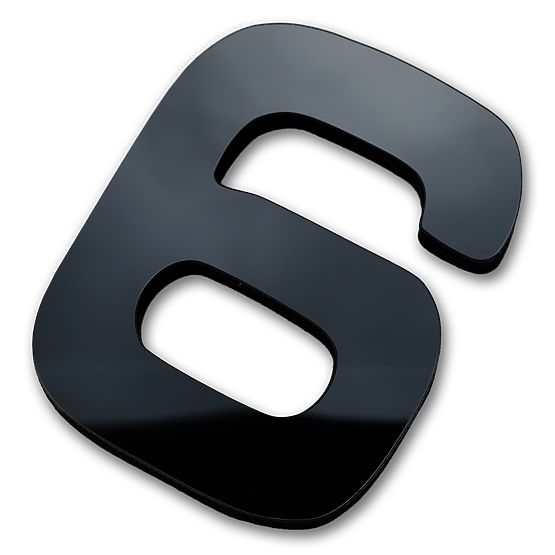 Wall Clock Diy BAST 3D Black