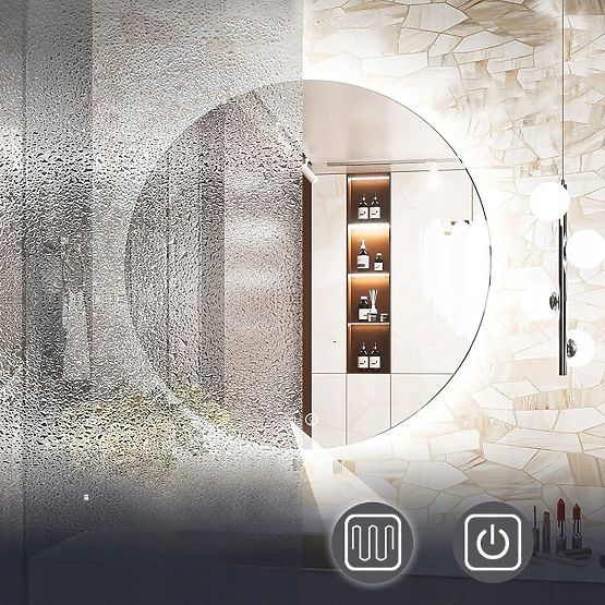 WALL LED MIRROR 70cm HZJ070