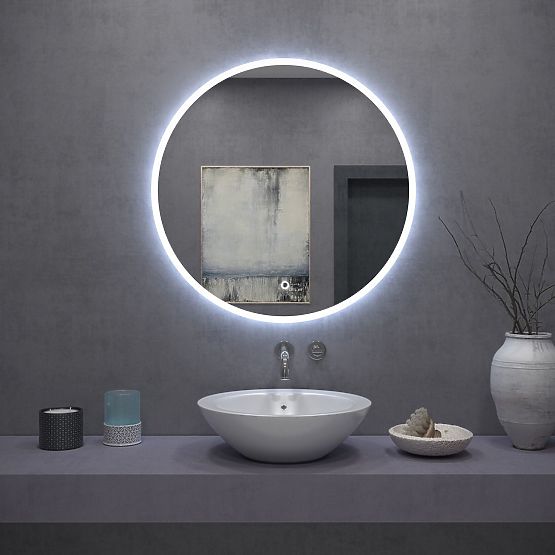 WALL LED MIRROR 80cm FFJ80