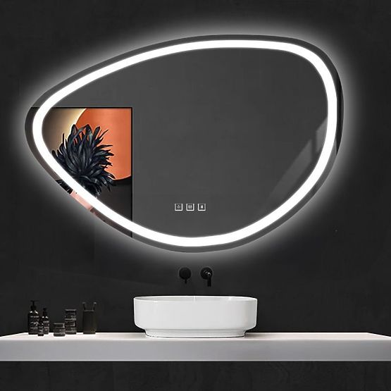 WALL LED MIRROR WITH BLUETOOTH FUNCTION 70x100cm FOG