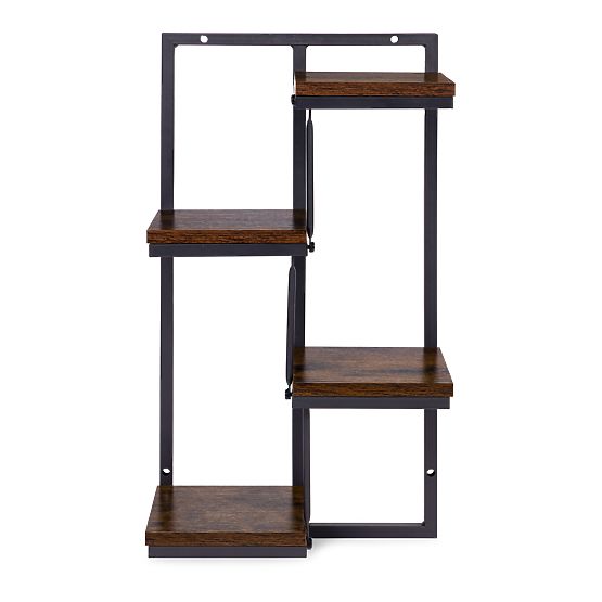 Wall-Mounted Flower Stand Shelf for Plants Decoration 4 Levels Loft ModernHome