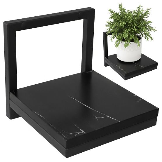 Wall Planter TORGET BLACK MARBLE