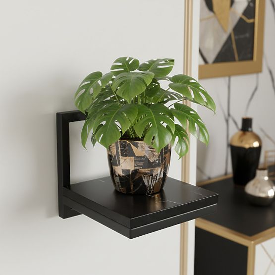 Wall Planter TORGET BLACK MARBLE