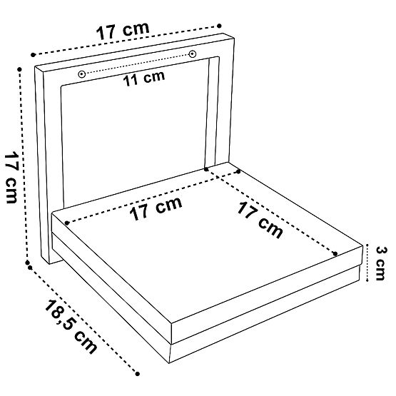 Wall Planter TORGET WHITE MARBLE