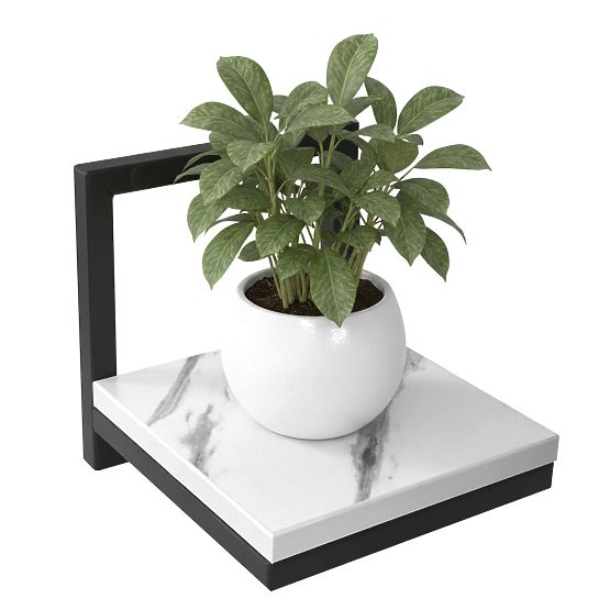 Wall Planter TORGET WHITE MARBLE