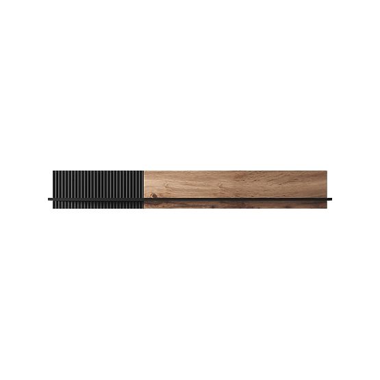 Wall Shelf RANDOM P-2 - Wotan Oak/Black