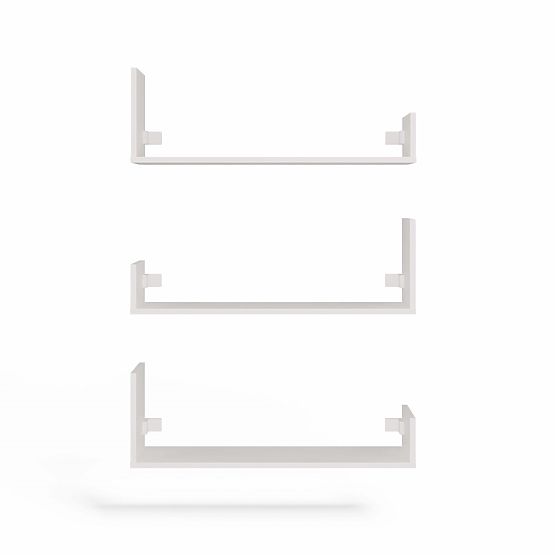 Wall Shelves KOBI for Living Room WHITE