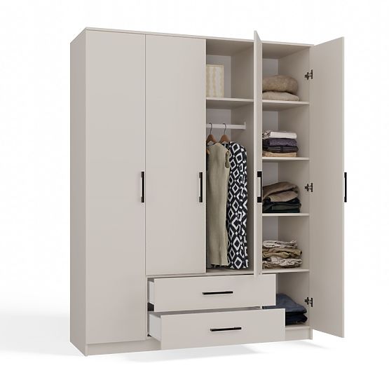 Wardrobe Romana 160X205 CASHMERE BEIGE