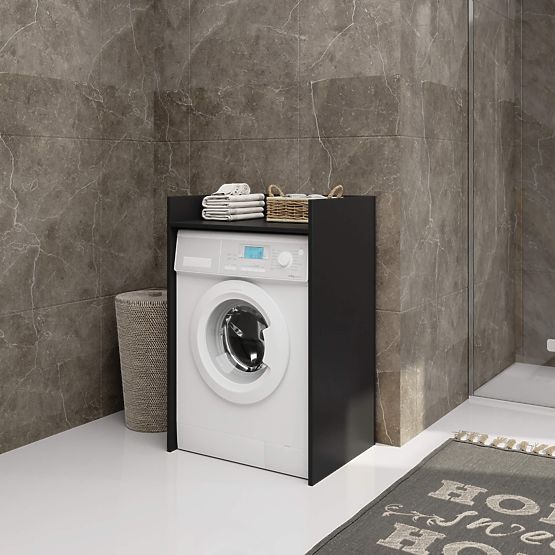 WASHING MACHINE CABINET FIN BLACK