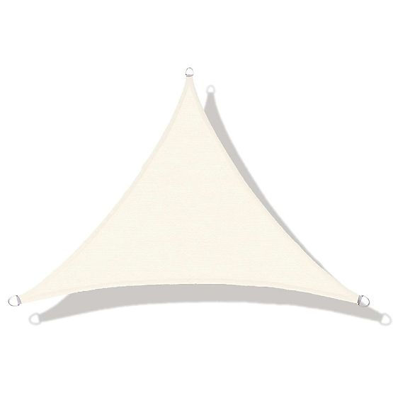 Waterproof Sun Shade Sail Canopy 5x5x5m ModernHome - Beige
