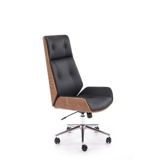 WEBSTER Office Chair Walnut/Black