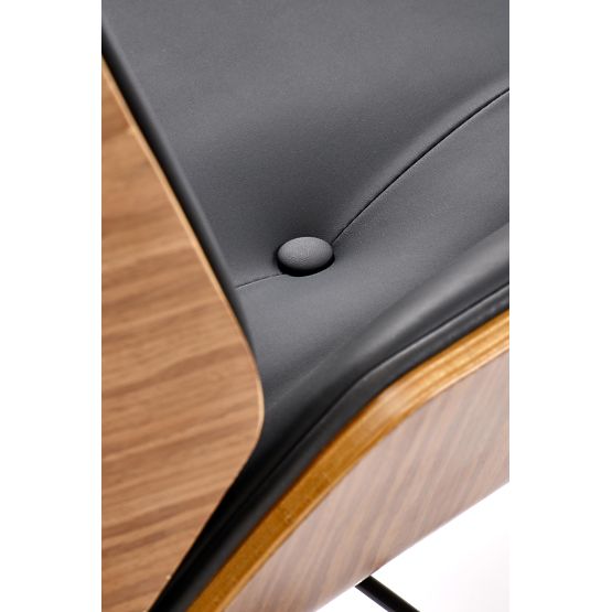 WEBSTER Office Chair Walnut/Black