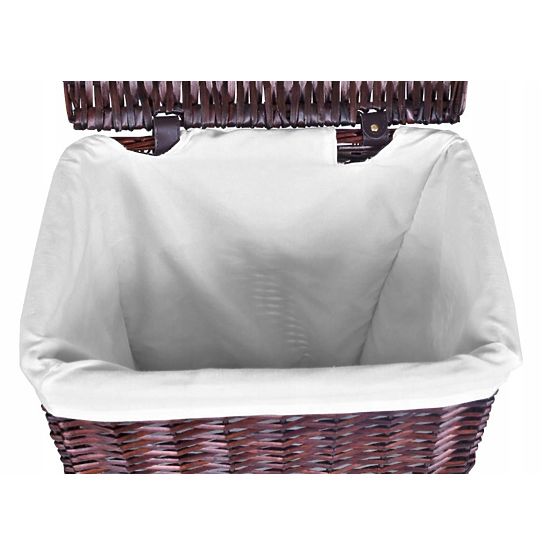 Wicker Basket 72L 40x30x60 cm Brown