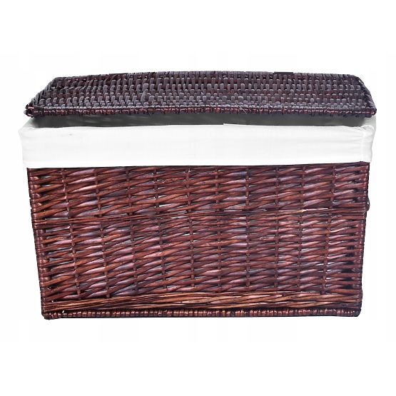 Wicker Chest 105L 66x40x40 cm Brown