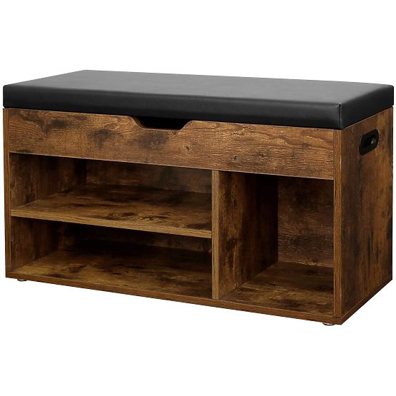 Wooden Shoe Cabinet with Bench LOFT