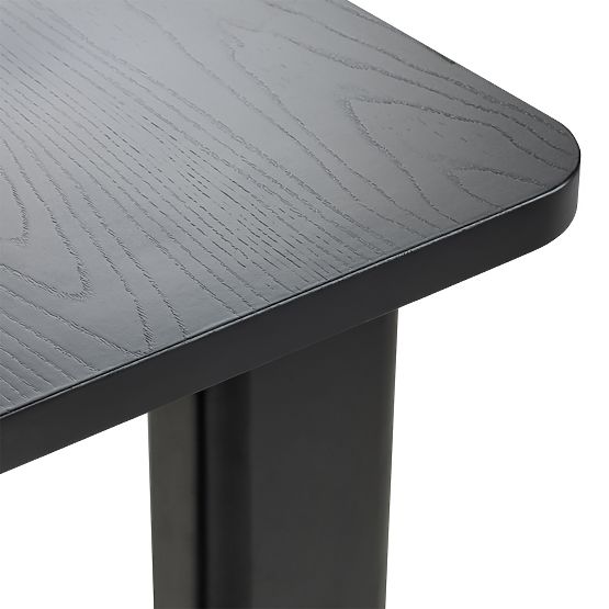 Writing Desk/Console Lichi 120 cm, Black, Arches