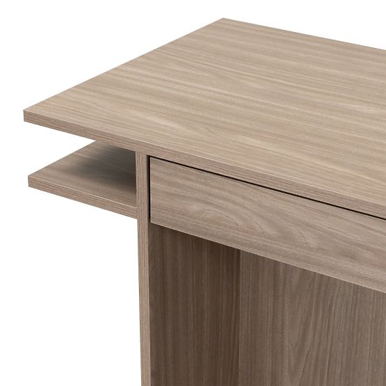 Writing Desk/Console with Drawer Kanso, Pearl Oak
