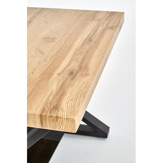 XENA KWADRAT Coffee Table Black / Natural (2p=1pc)