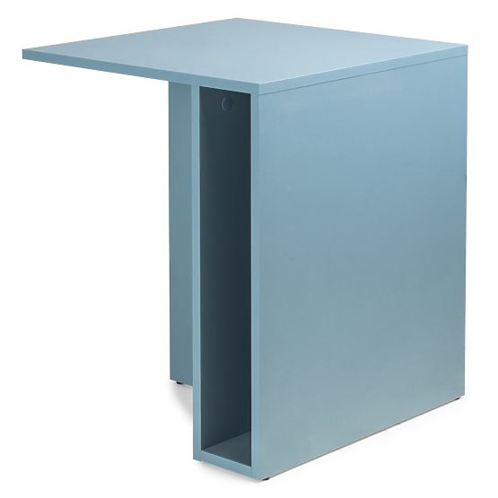 Yaso Side Table in Blue Chalk