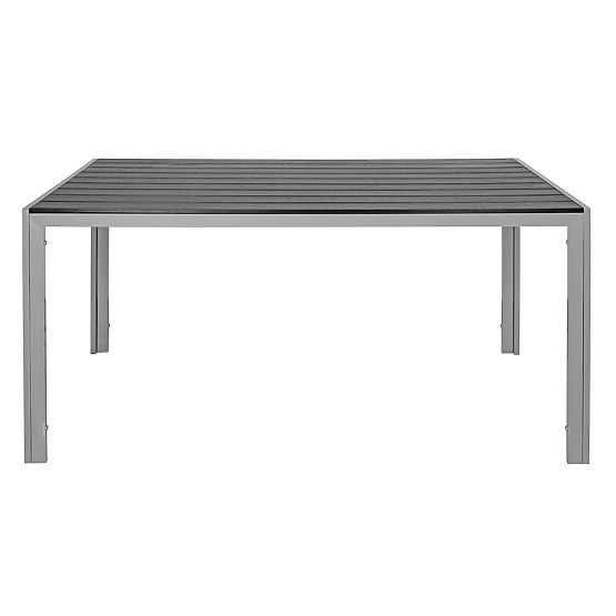 ZENON 150x90 cm Aluminum Garden Table