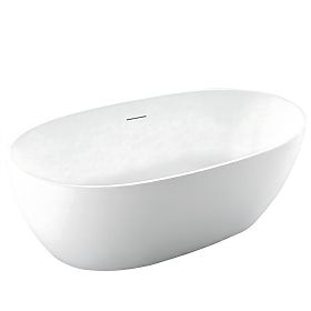 Acrylic Freestanding Bathtub ROMA 170, Rea