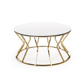 AFINA Table Mirror / Gold (1p=1pc), Halmar