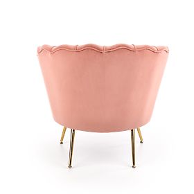 AMORINITO Relaxation Chair Light Pink / Gold, Halmar