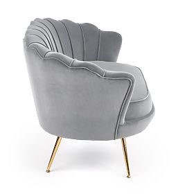 AMORINITO XL Relaxation Chair Grey/Gold